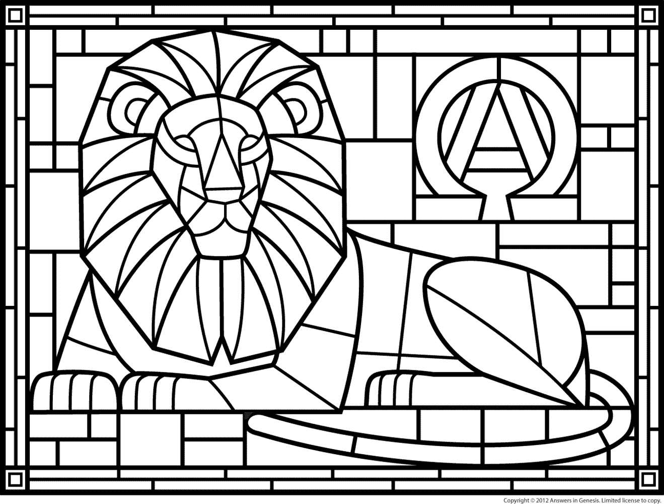 1319x1000 Coloring Pages Stained Glass Patterns Page 1 Art Components