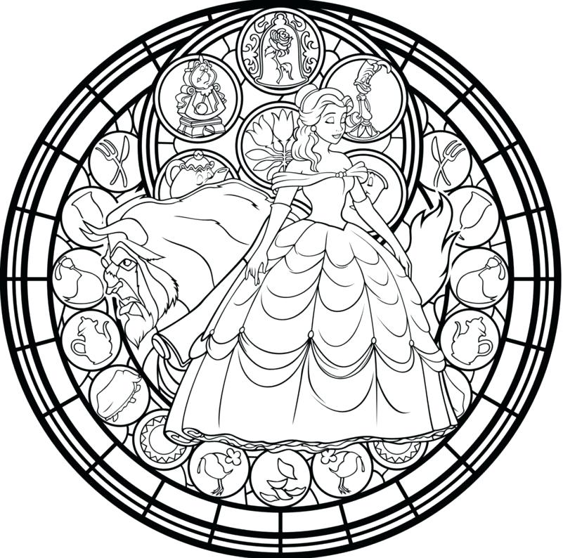 801x794 Stain Glass Coloring Pages Stained Glass Cross Coloring Pages