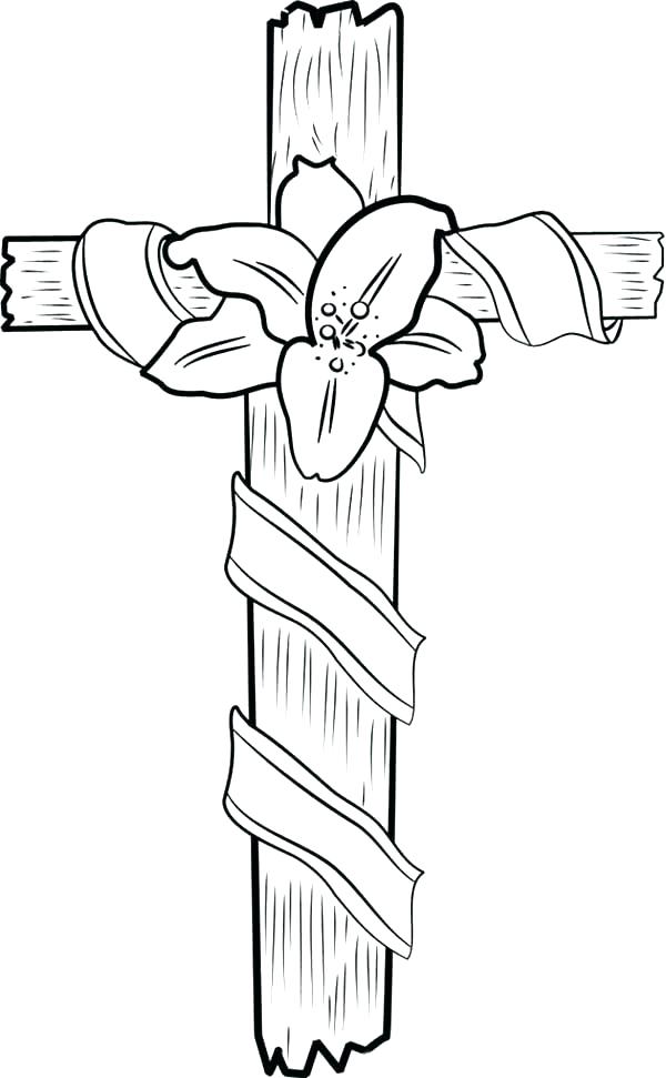 600x971 Coloring Page Cross Free Printable Cross Coloring Pages Cross
