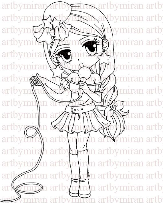 570x713 Digital Stamppop Star Suzy Digi Stamp Coloring Page By Artbymiran