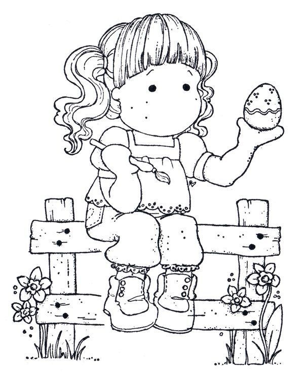 600x757 Easter Tilda Magnolia Stamp Cards Easter, Magnolia
