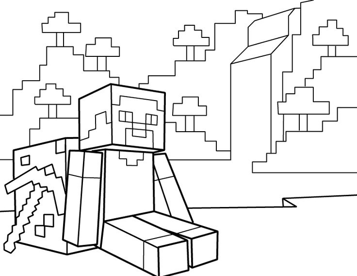 736x568 Stampy Coloring Pages Lovely Minecraft Stampy House Coloring Pages