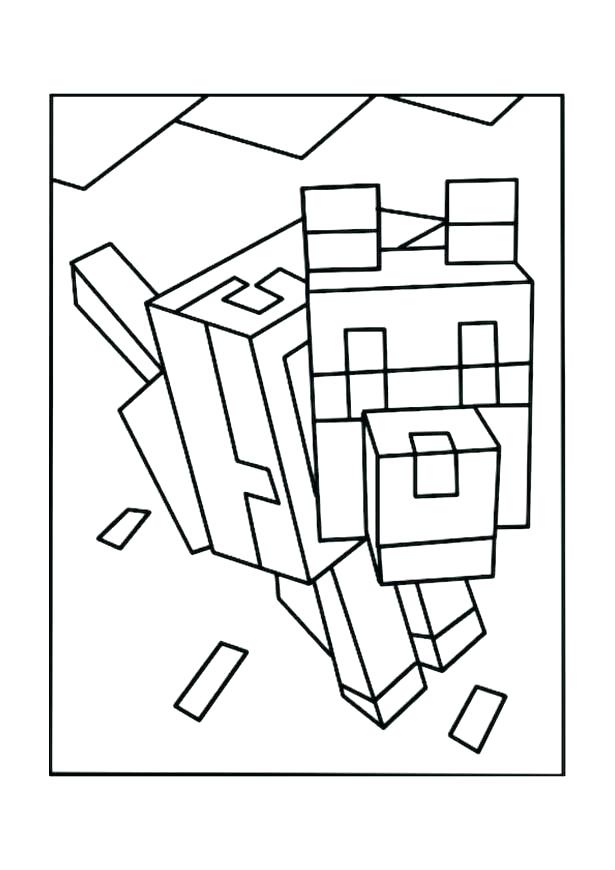 615x870 Stampy Coloring Pages