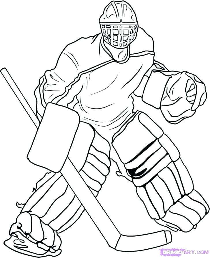 728x893 Greatest Hockey Pictures To Color Pages Affan Sporturka Hockey
