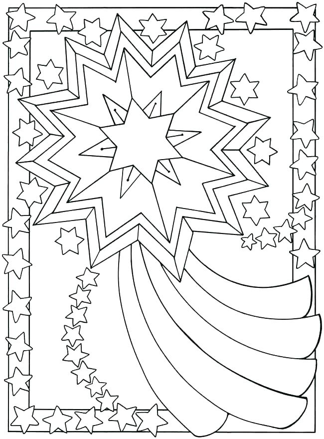 650x880 Star Coloring Pages Printable Stars Coloring Pages Star Coloring