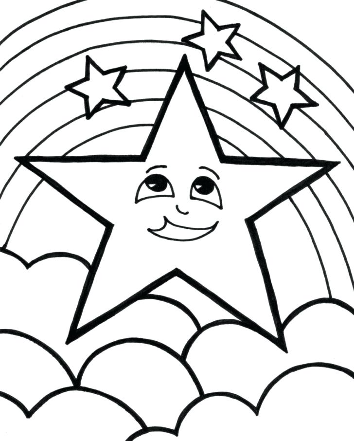 728x906 Coloring Pages Of Stars Coloring Pages Star Printable Coloring