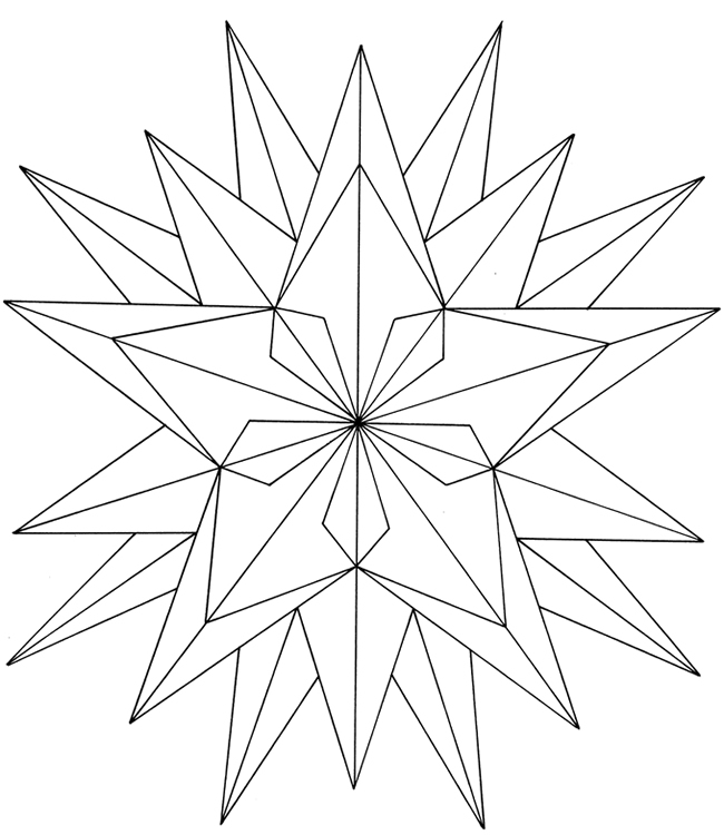 650x750 Free Printable Star Coloring Pages For Kids