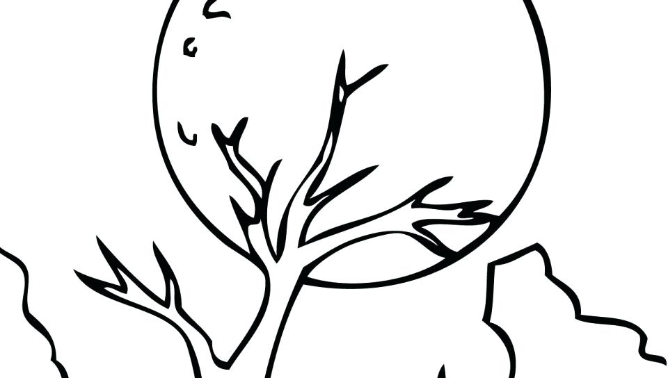 960x544 Moon Coloring Page Free Stars And Pages Printable Kids For Adults