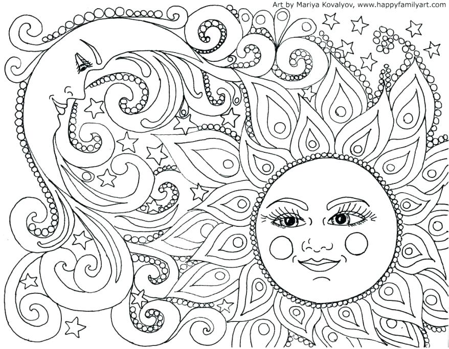 878x683 Terrific Coloring Page Sun Usedauto.club
