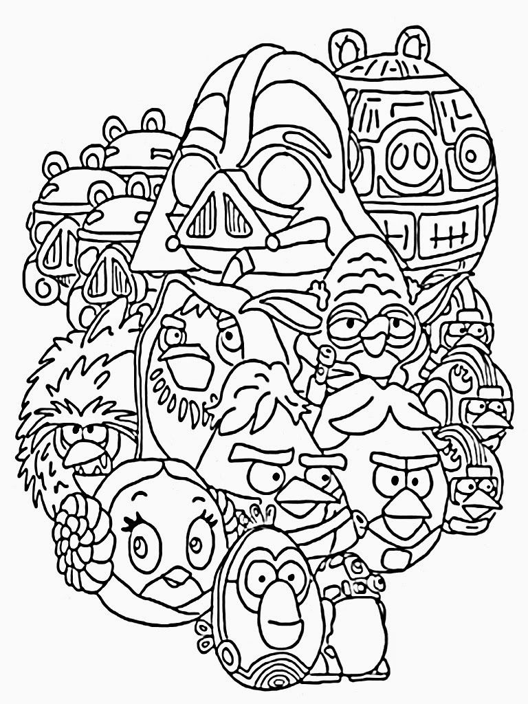 768x1024 Incredible Printable Star Wars Coloring Kids Of Pages Styles