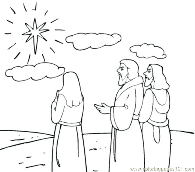650x575 Star Of Bethlehem Coloring Page Unique Bethlehem Star Coloring
