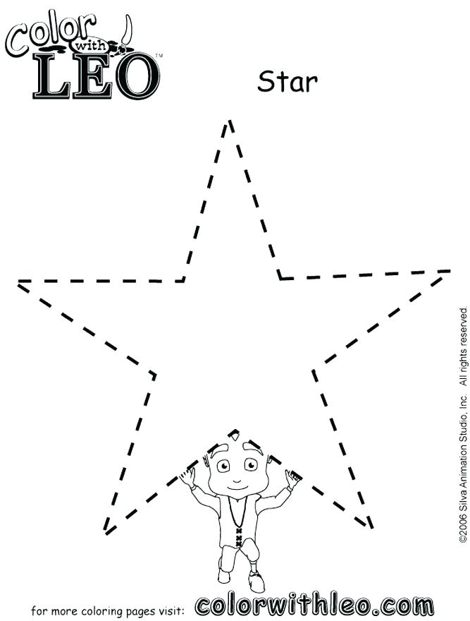 667x880 Star Shape Coloring Page Shape Coloring Page Shapes Coloring Pages