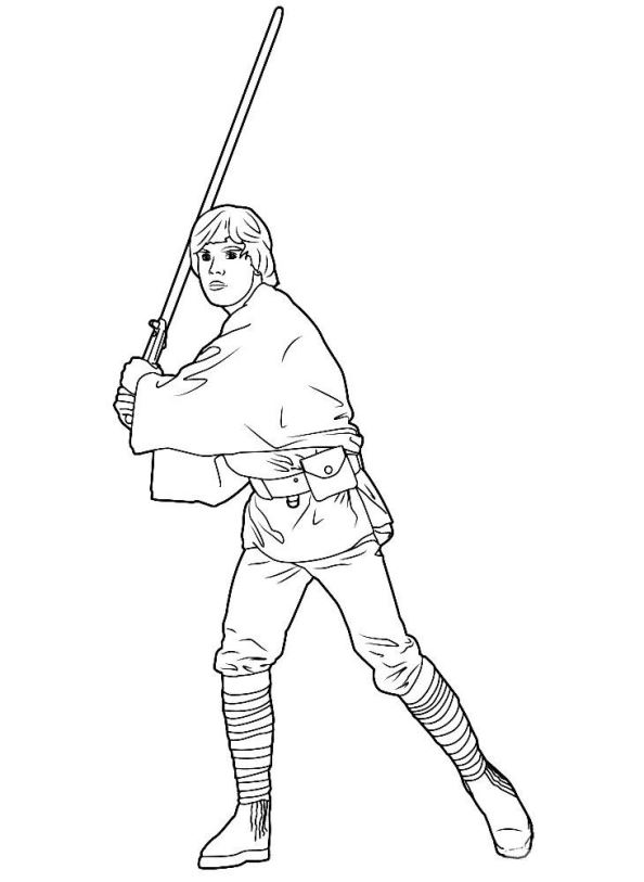 594x813 Kids N Luke Skywalker