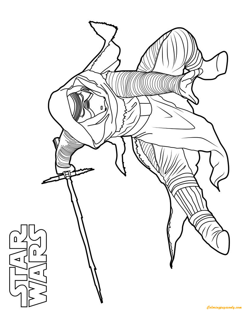 820x1060 Star Wars 7 Kylo Ren Coloring Page Pages