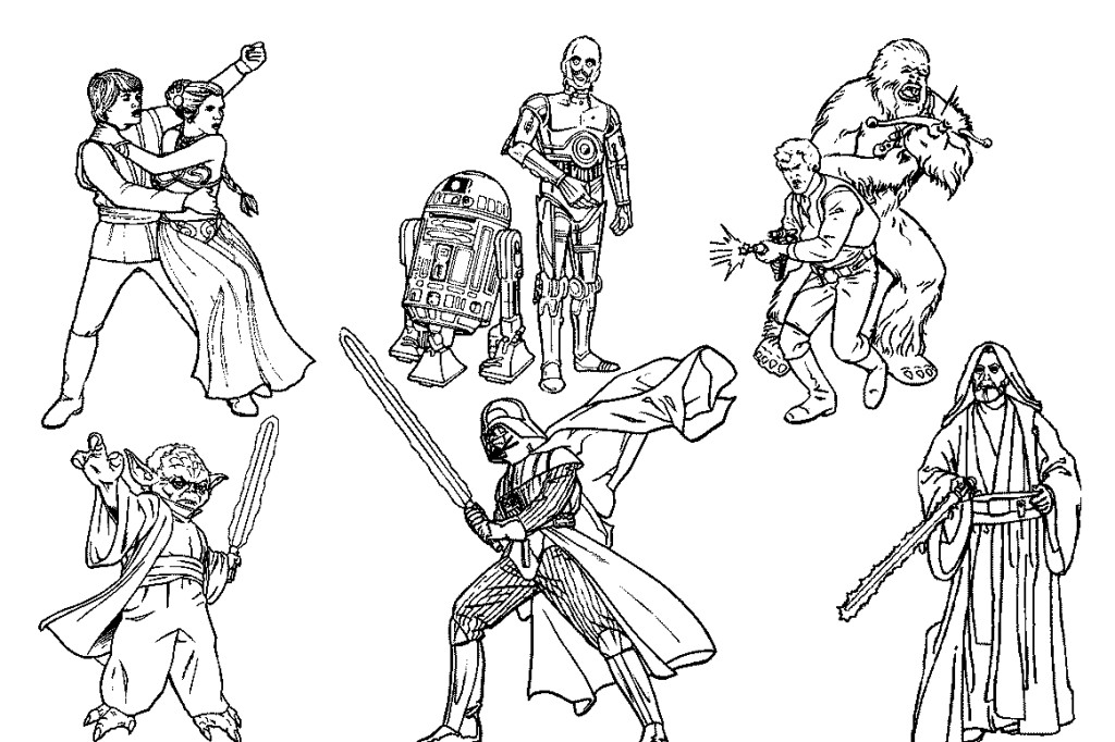 1024x682 Surprising Design Ideas Star Wars Printable Coloring Pages