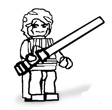 386x380 Anakin Coloring Page Pixels Coloring Pages 11346,