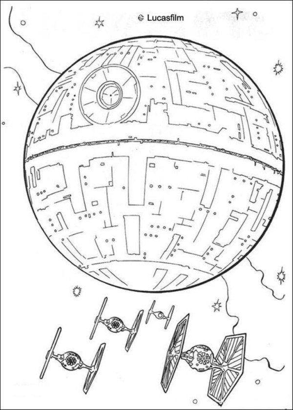 600x840 Star Wars Coloring Pages Battle Droid