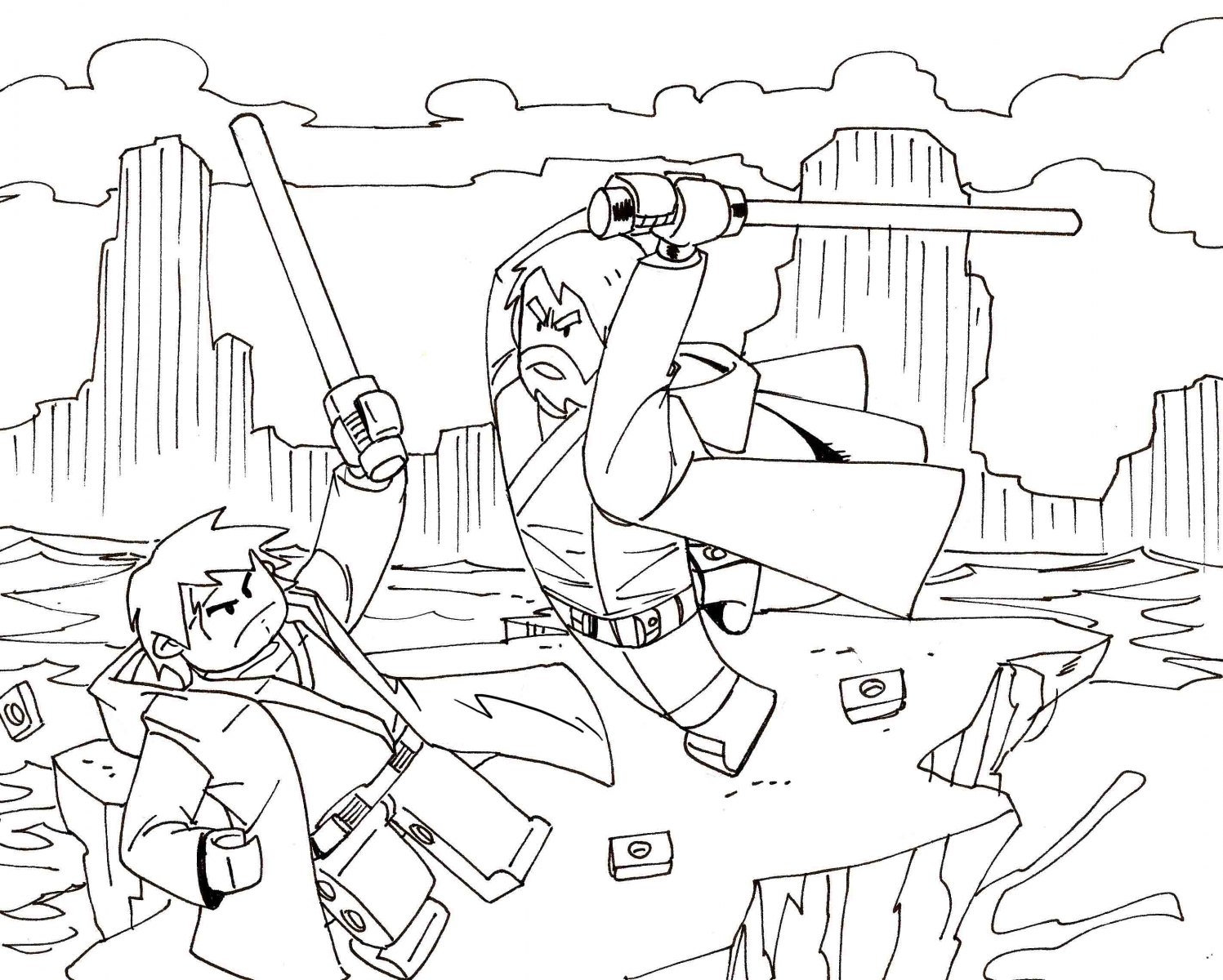 1497x1200 Star Wars Lego Coloring Pages