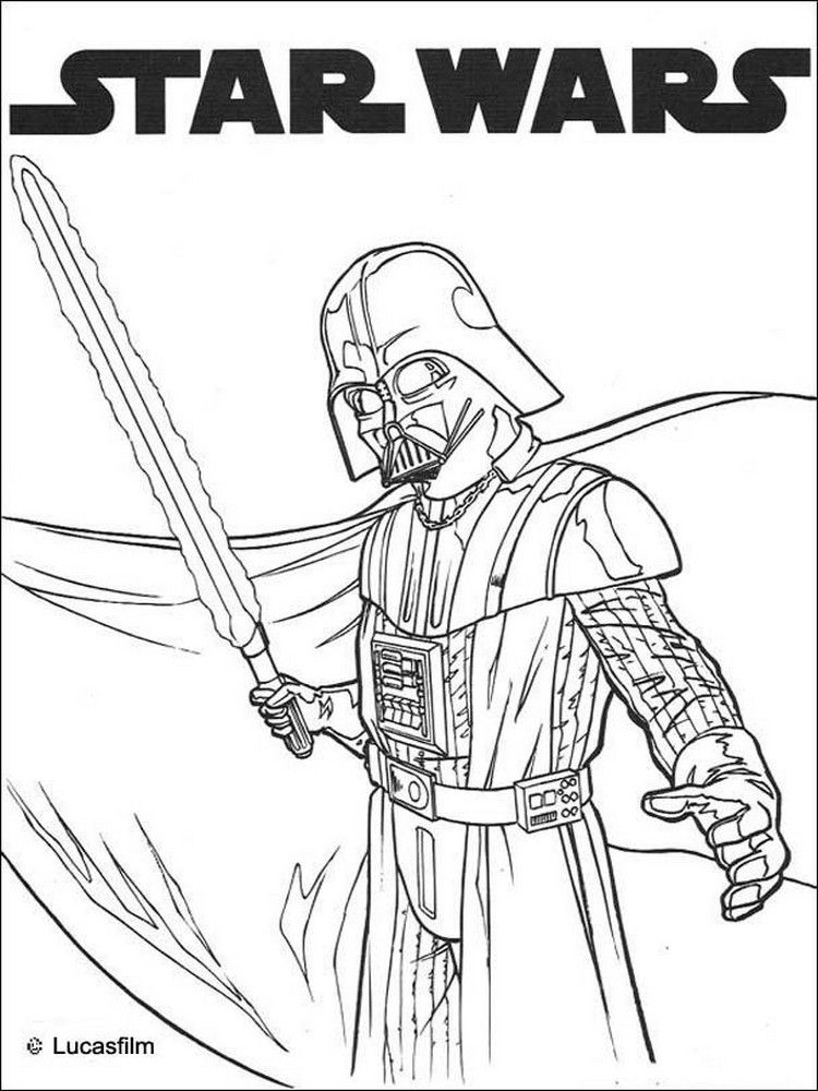 750x1000 Coloriages Star Wars (8) Adult Coloring Pages Star