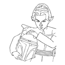 Star Wars Boba Fett Coloring Pages
