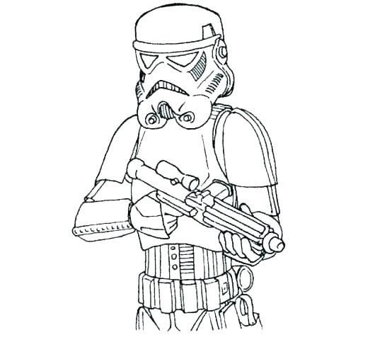 530x490 Astounding Boba Fett Coloring Page