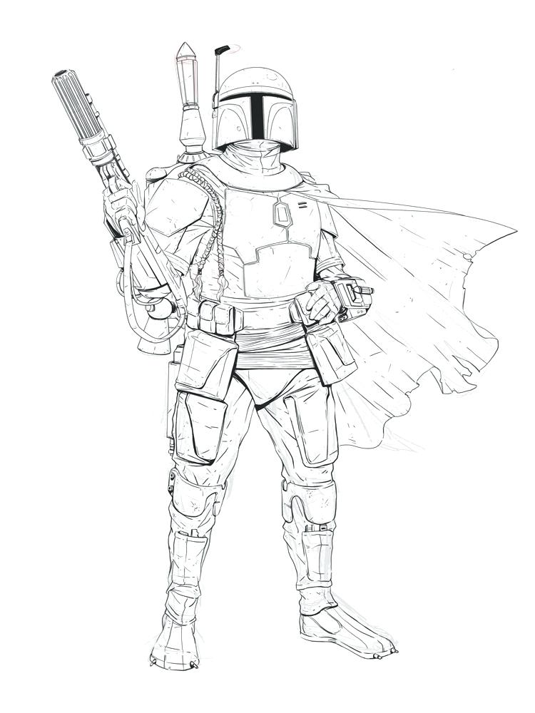 750x1000 Boba Fett Coloring Page Coloring Pages For Boys Lego Star Wars