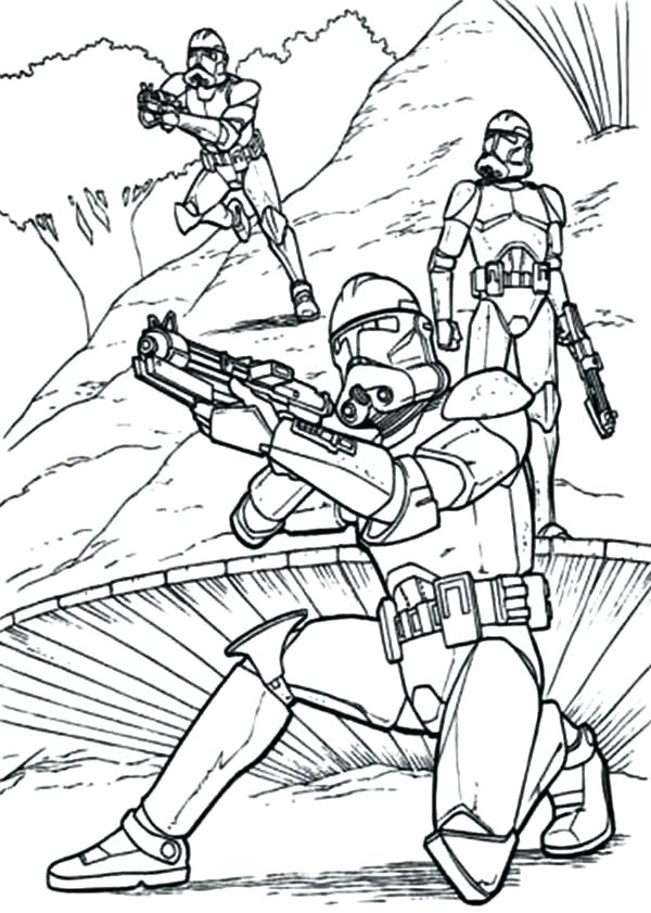 600x841 Clone Coloring Pages Star Wars The Clone Wars Coloring Pages Clone