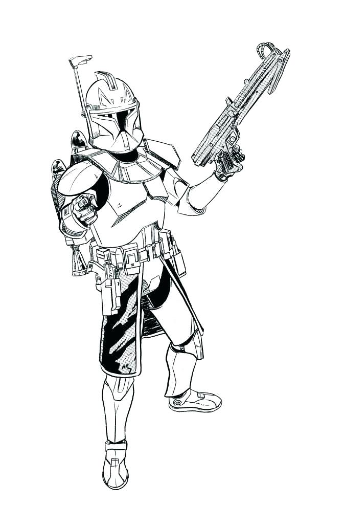 673x1024 Star Wars Clone Coloring Pages Delightful Star Wars Clone Trooper
