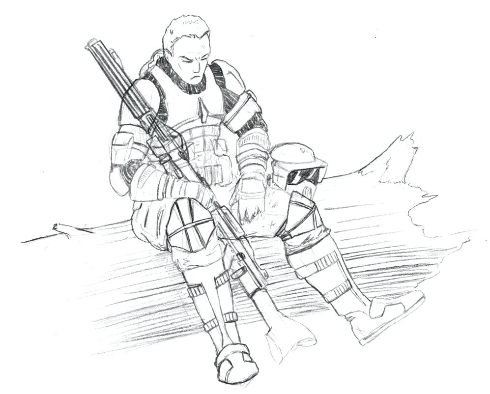 997x802 Coloring Page ~ Clone Trooper Coloring Pages More Like Pilot Lego