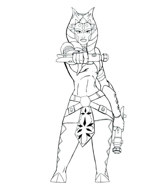 600x746 Star Wars The Clone Wars Coloring Pages Cliptext.co