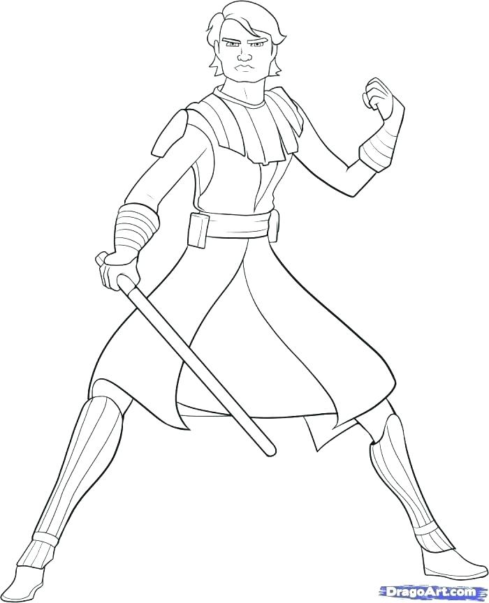 700x864 Star Wars Coloring Pages