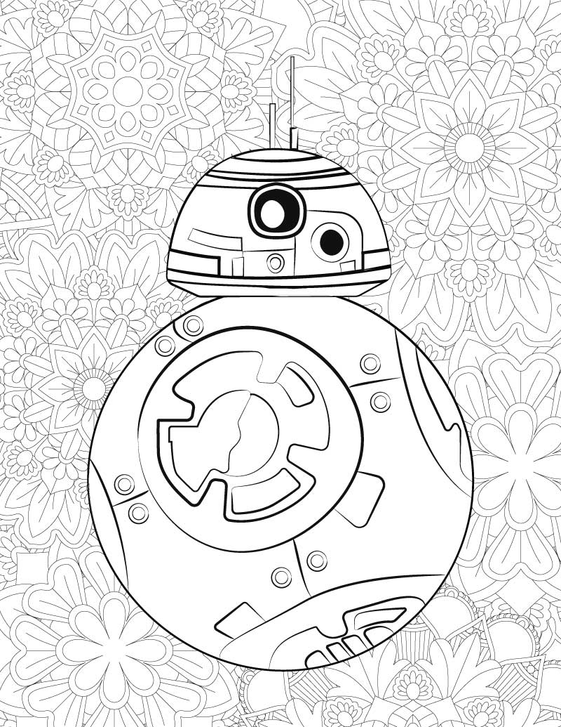 800x1035 Tested Star Wars Bb8 Coloring Pages These Prin
