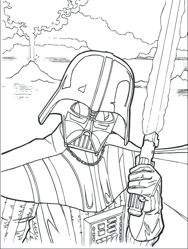 607x802 Darth Maul Coloring Pages Star Wars Coloring Pages Printable