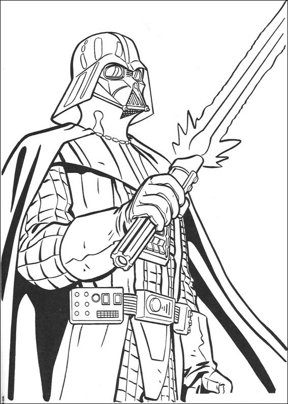 567x794 Coloring Page Star Wars