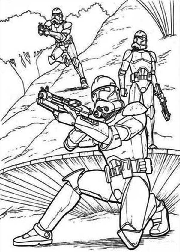 600x841 Clone Wars Coloring Pages