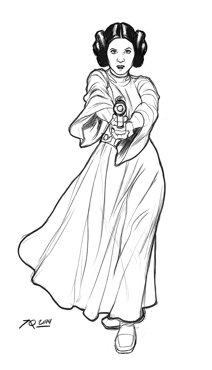 685x1193 Princess Leia Star Wars Coloring Pages 4 Nice For Striking Leah