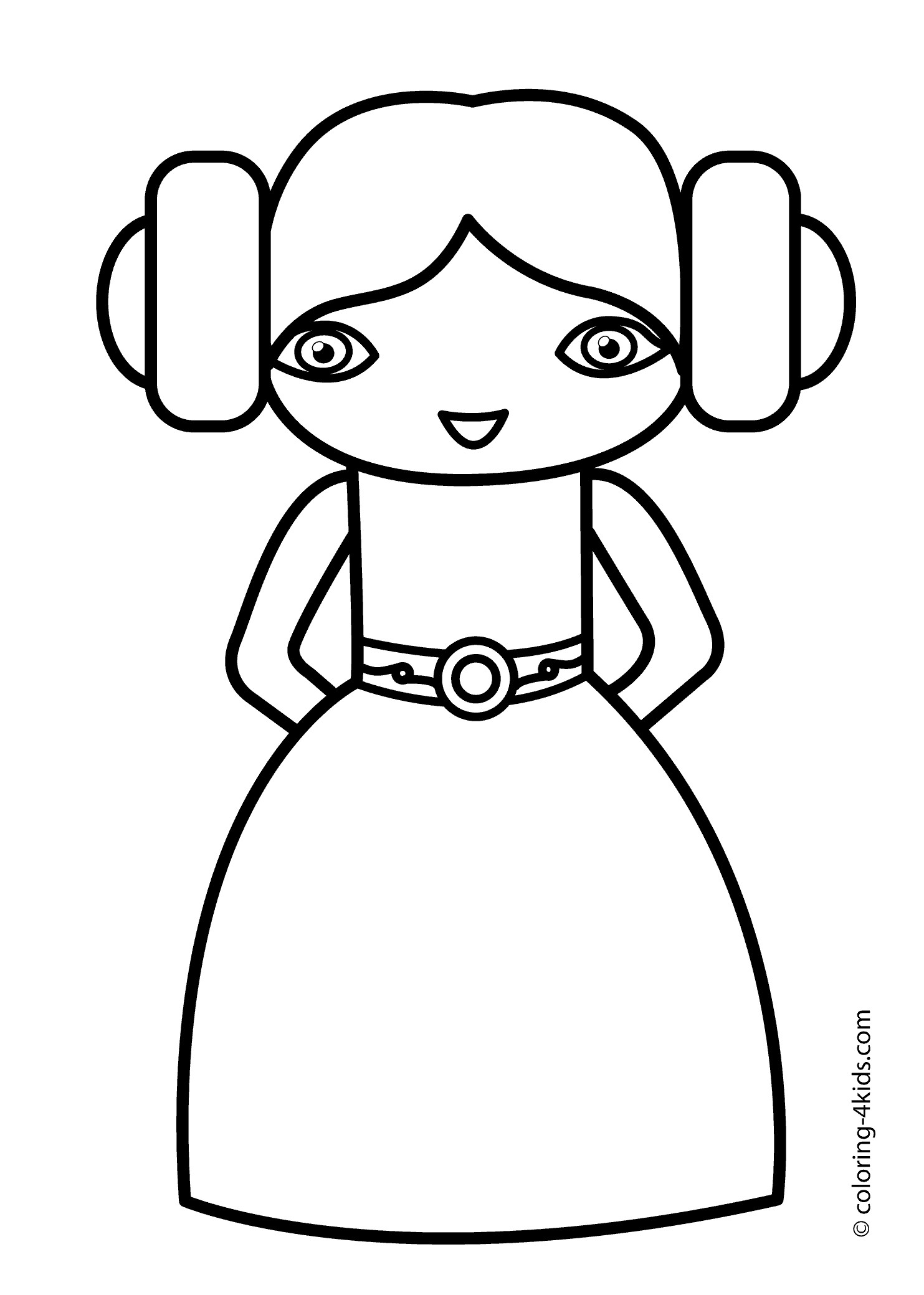 1483x2079 Luxury Star Wars Coloring Pages Princess