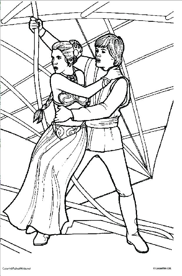 619x938 Princess Leia Coloring Page Star Wars Coloring Pages Princess
