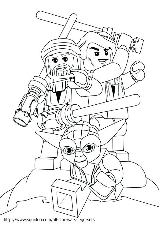 520x735 Lego Starwars Coloring Pages Star Wars Coloring Pages Free
