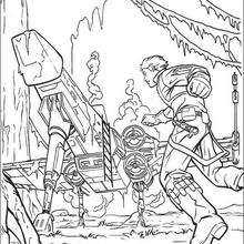 220x220 Luke Skywalker On Dagobah Coloring Pages