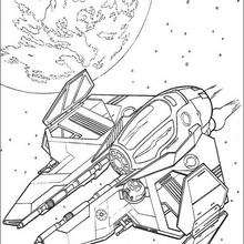 220x220 Spaceship Of Obi Wan Kenobi Coloring Pages