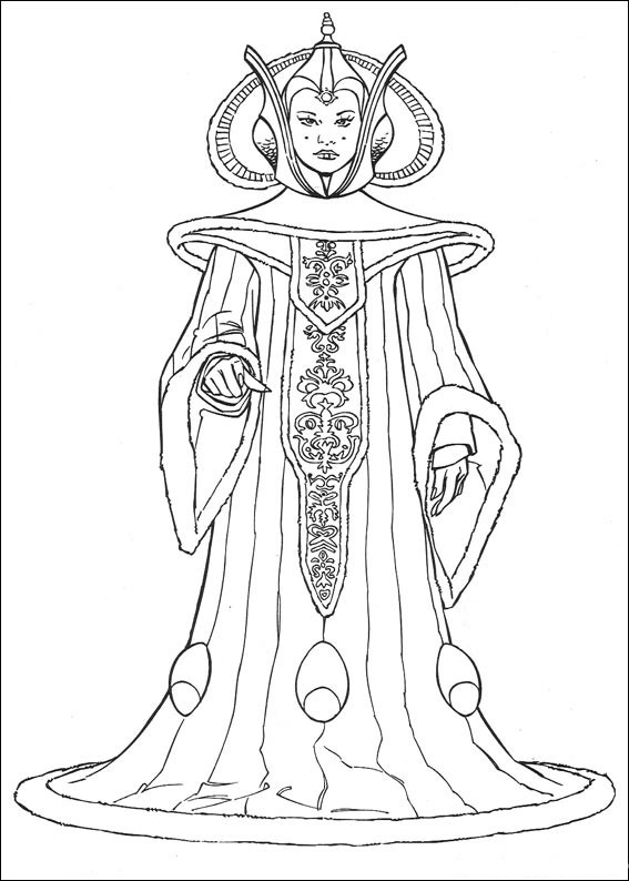 567x794 Star Wars Coloring Pages