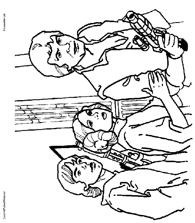 681x777 Star Wars Leia Coloring Pages Download And Print For Free