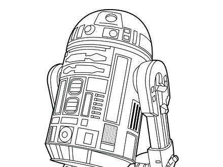 440x330 R2d2 Coloring Pages Angry Birds Star Wars Coloring Page