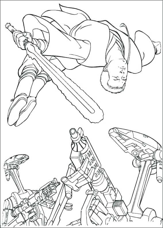 Star Wars Coloring Pages The Force Awakens