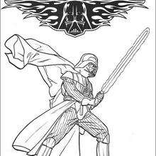 220x220 Fighting Darth Vader Coloring Pages