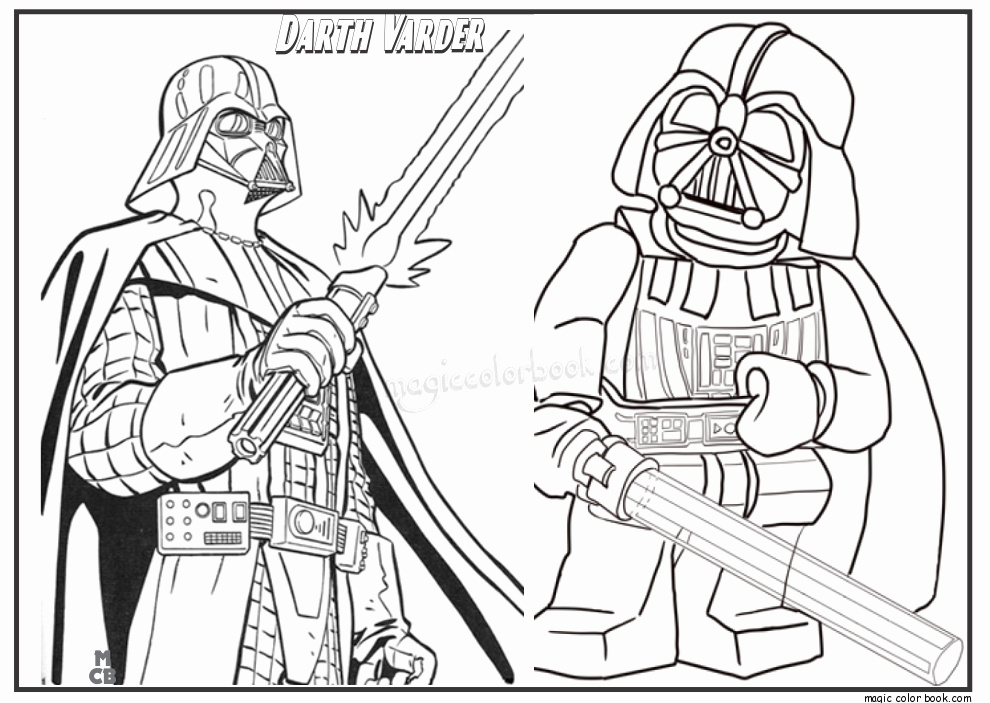 990x703 Star Wars Darth Vader Coloring Pages New Fortable Star Wars Darth