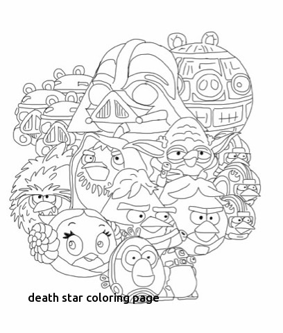 Star Wars Death Star Coloring Pages