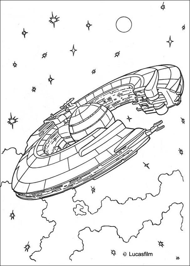 607x850 Star Wars Coloring Pages Death Hellokids Com