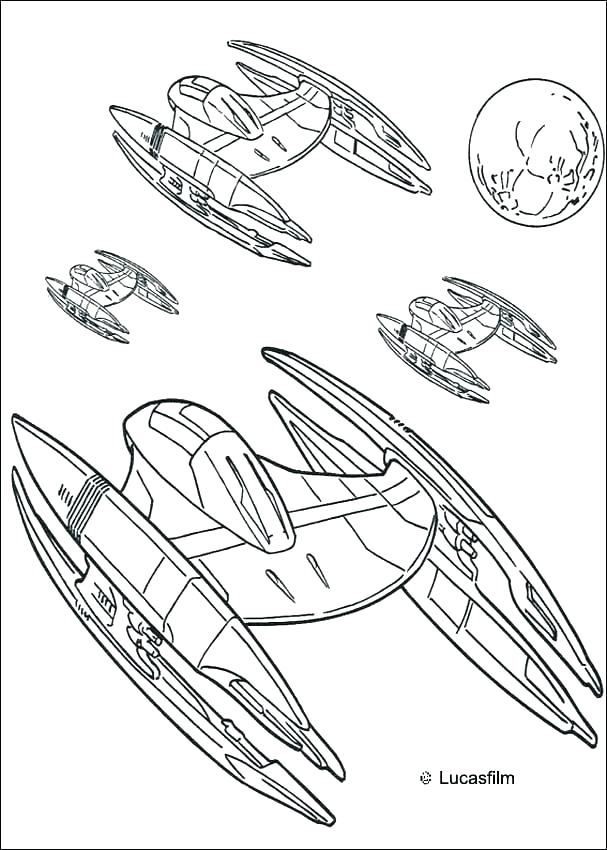 607x850 Coloring Pages Flowers Death Star Wars Trade Federation Cruiser